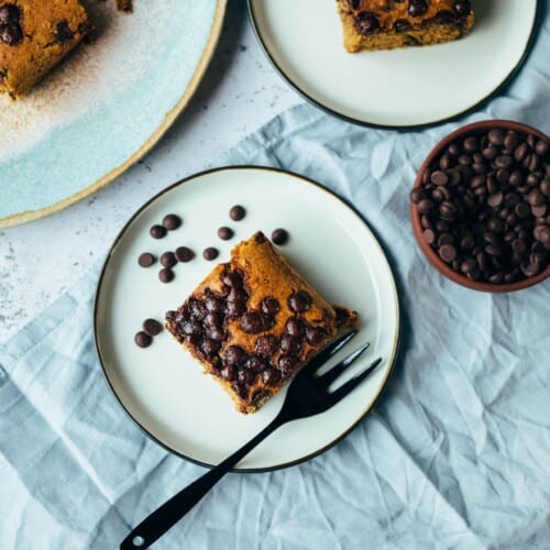 Buckwheat blondies