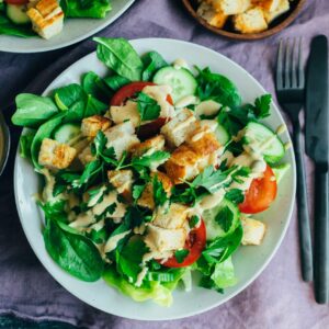 Vegan Ceasar Salad