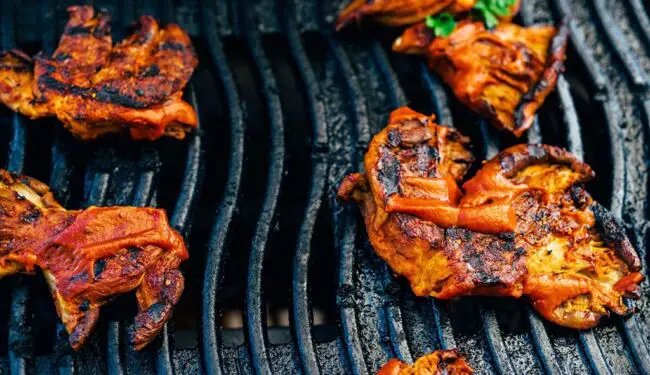 Oyster mushroom steak for the grill