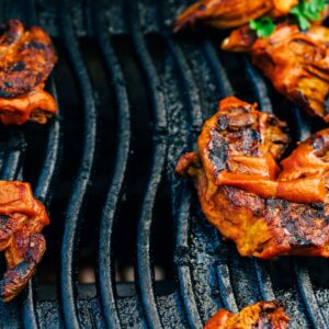 Austern Pilz Steak für den Grill