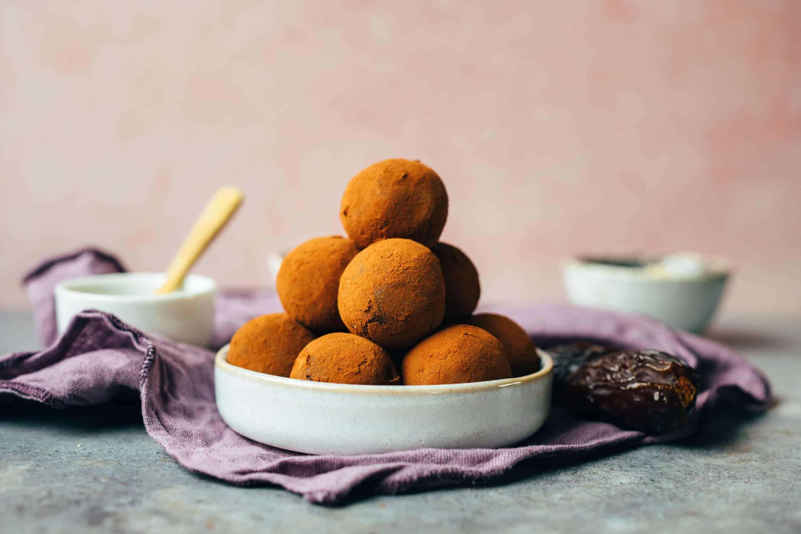 Chocolate protein truffle