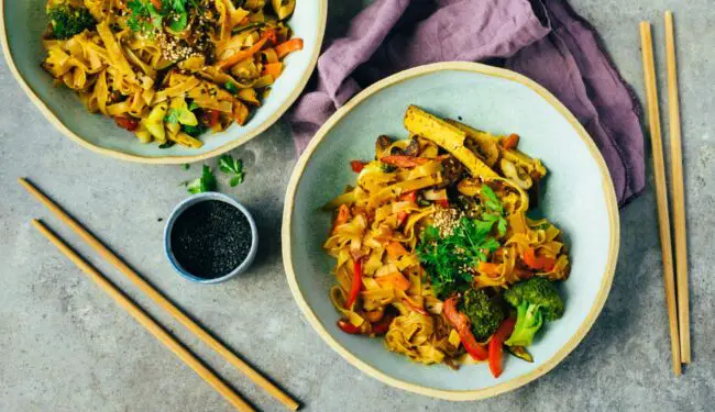 fried noodles (vegan)