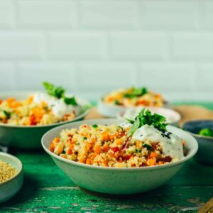 Couscous Salat (10 Minuten)
