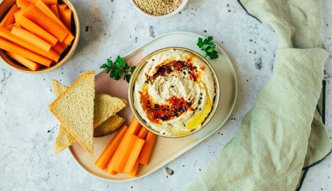 White beans hummus (10 minutes)