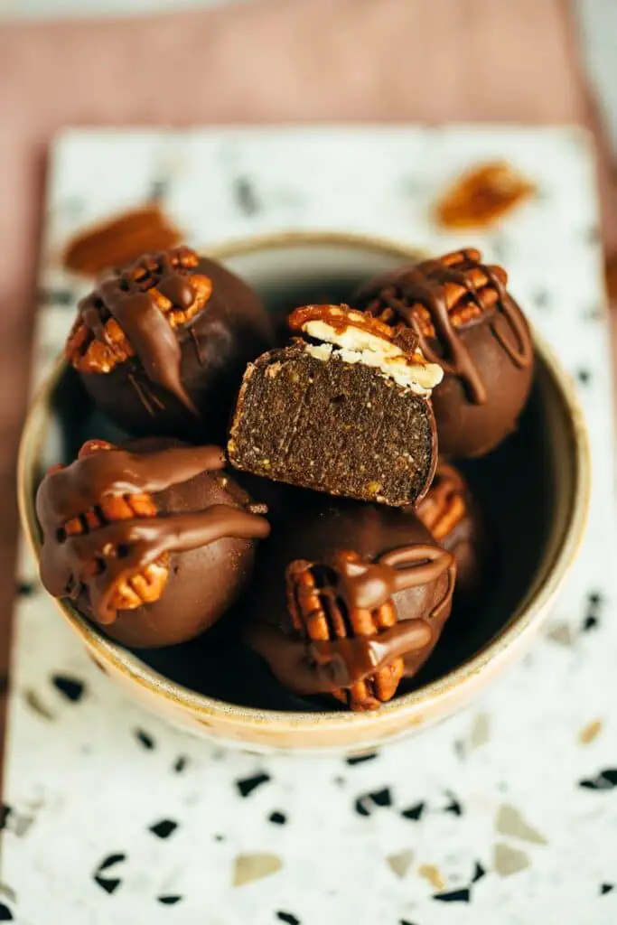 Date pecan chocolates