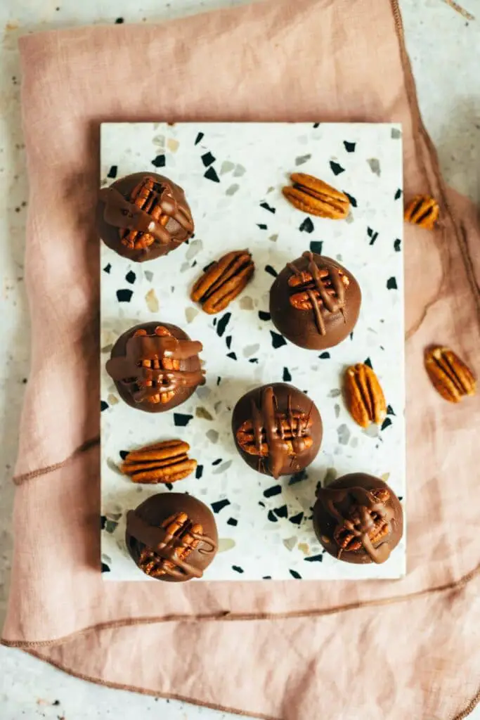 Date pecan chocolates