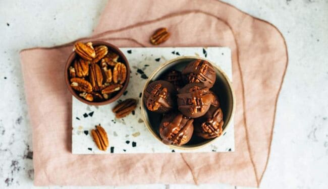 Date pecan chocolates