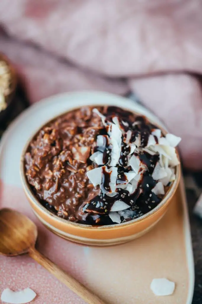 Coconut Chocolate Overnight Oats