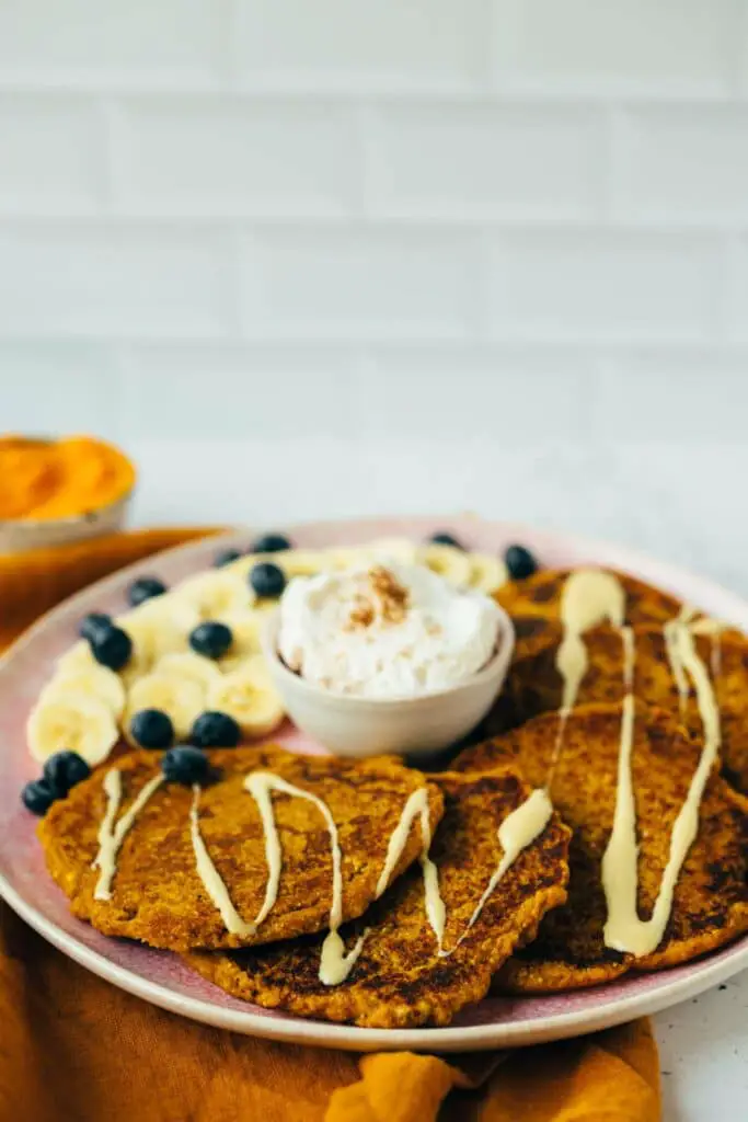 Pumpkin Pecan Pancakes  