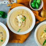 Cauliflower soup (vegan + gluten-free)