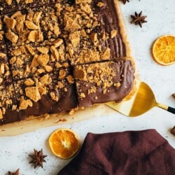 Gingerbread slices vegan