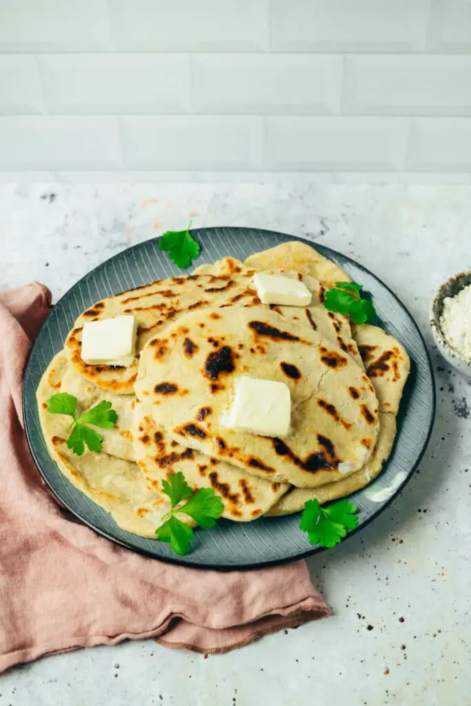 Gluten free naan bread without yeast