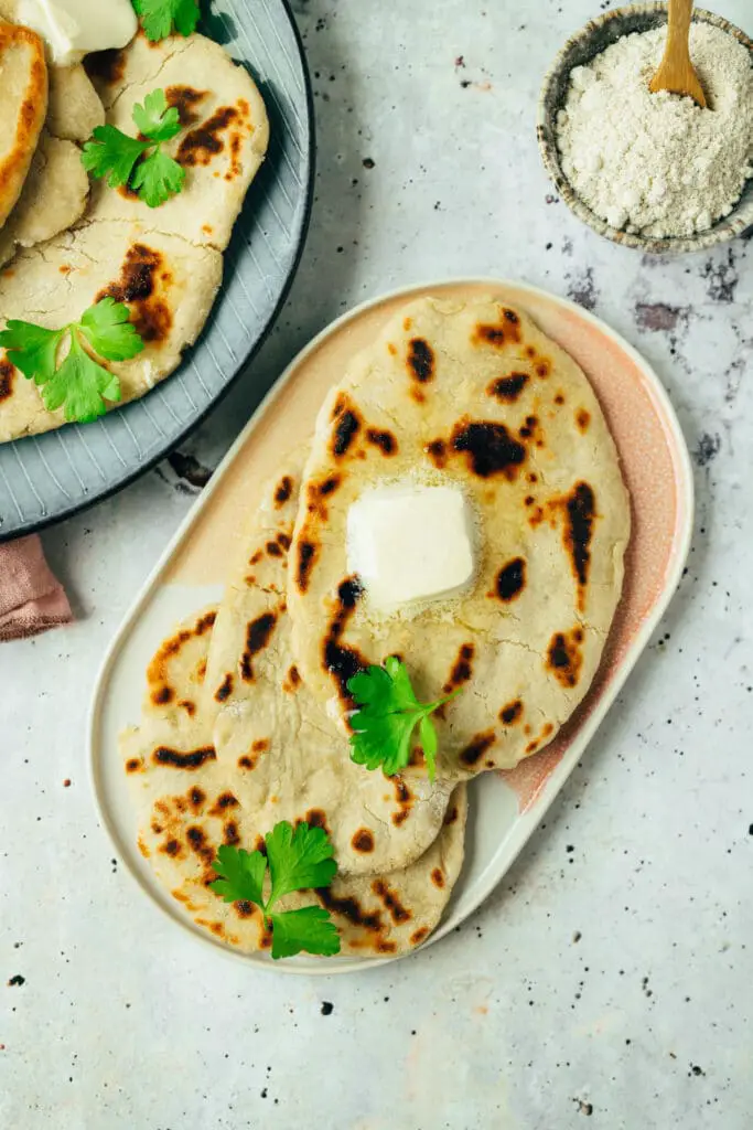 Gluten free naan bread without yeast