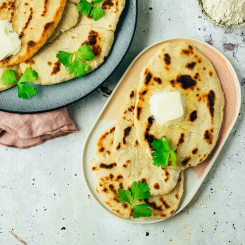 Gluten free naan bread without yeast