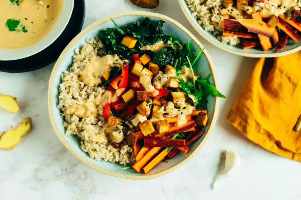 Miso Bowl with black cabbage