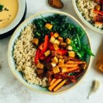 Miso Bowl with black cabbage