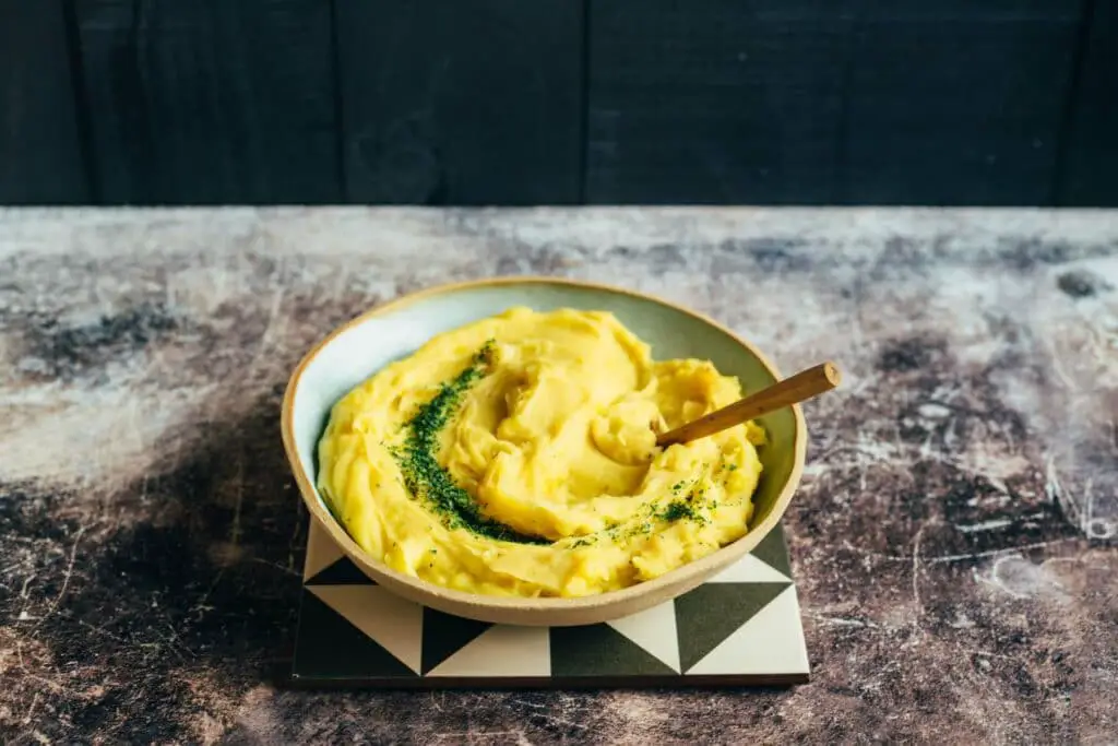 Mashed potatoes vegan (15 minutes)