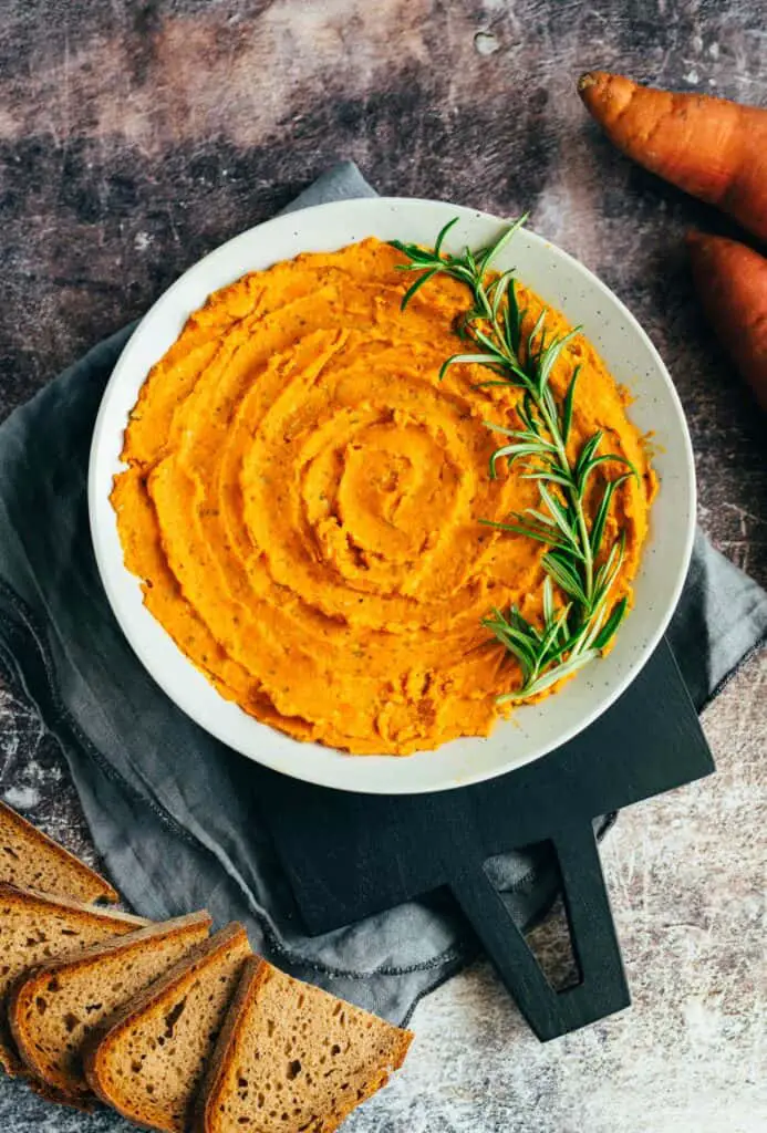 Sweet potato rosemary spread (oil-free)