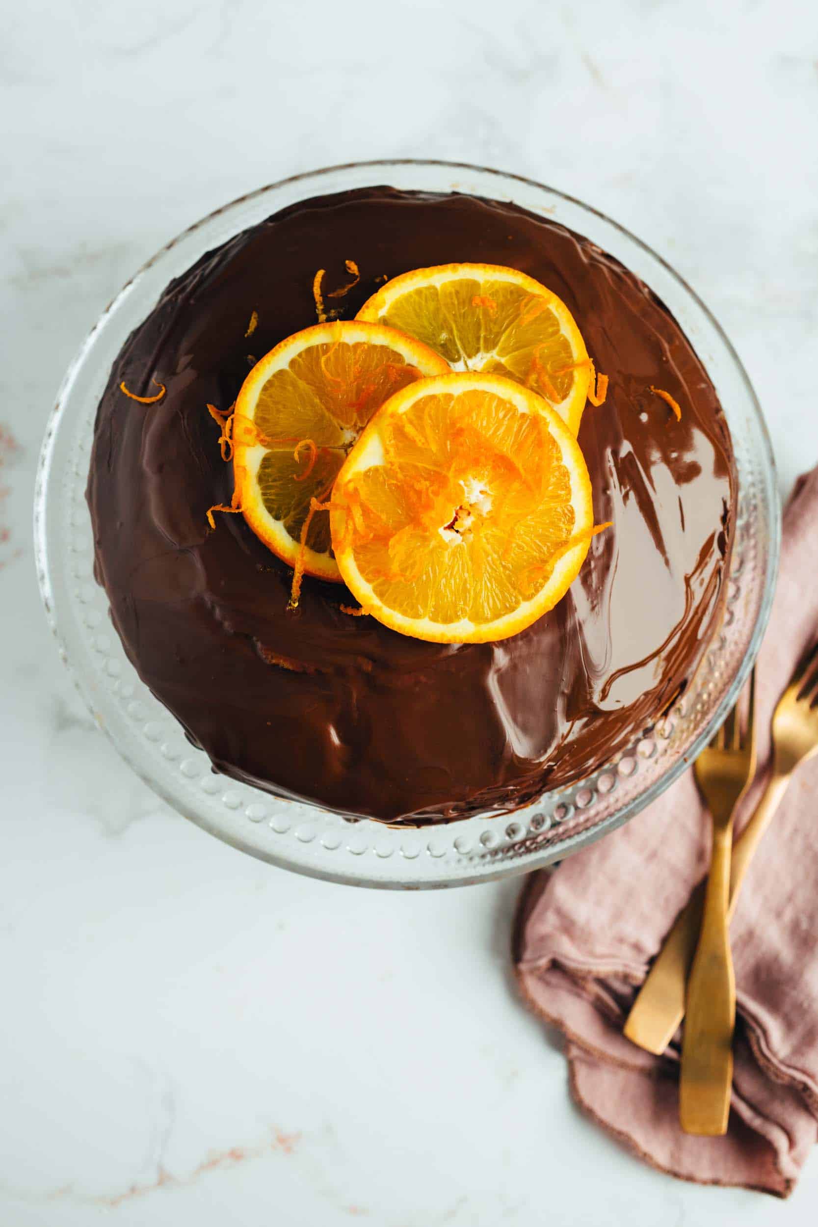 Jaffa cake (gluten free) 50 minutes vegan — VEGANE VIBES