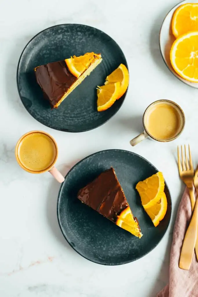 Jaffa cake (vegan & gluten free) recipe