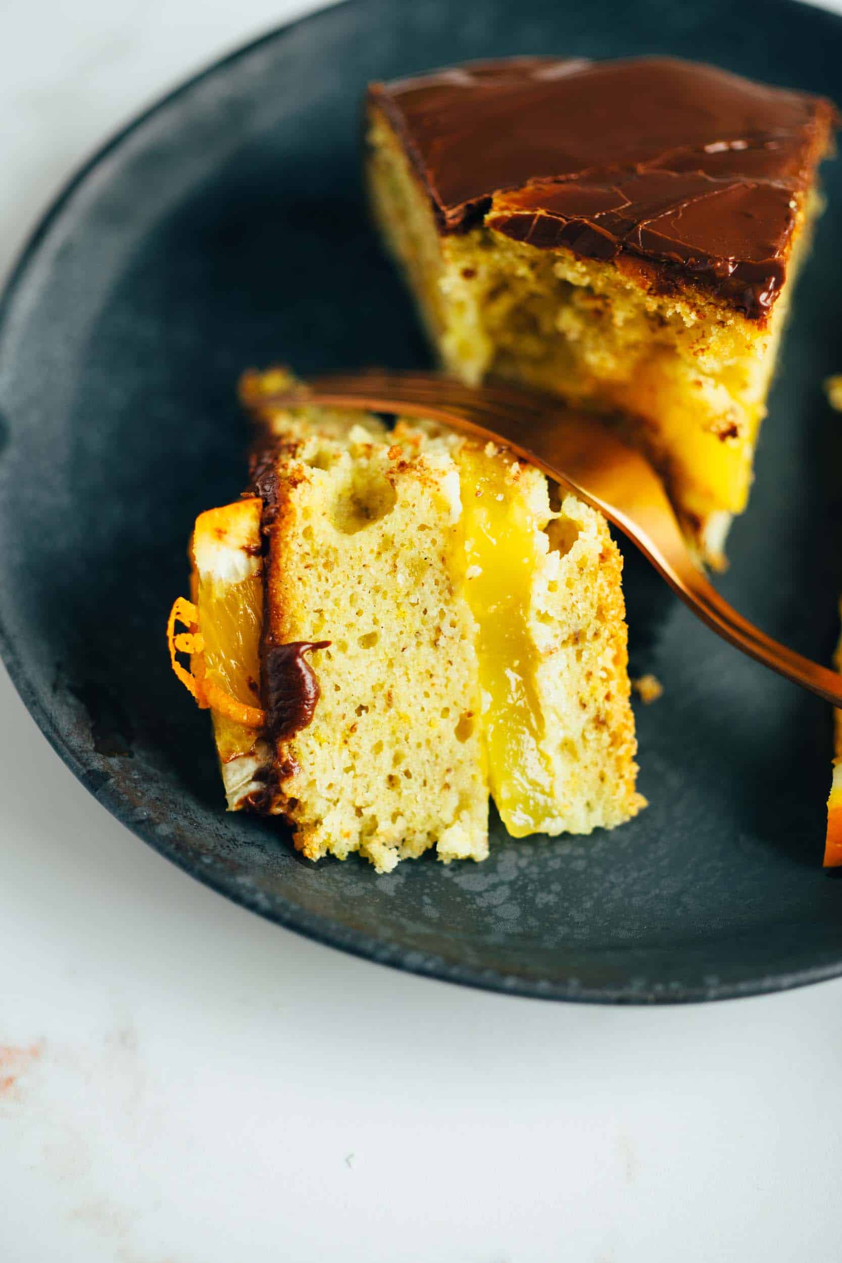 Jaffa cake (gluten free) 50 minutes vegan — VEGANE VIBES