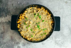 Veganes Mac and Cheese überbacken (50 Minuten)