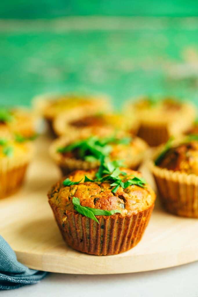 Chickpea muffins (45 minutes) v&amp;gf