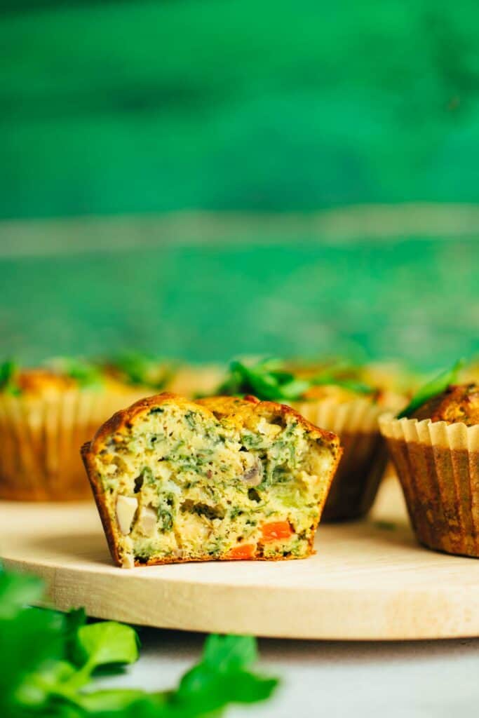 Chickpea muffins (45 minutes) v&gf