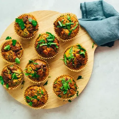 Chickpea muffins (45 minutes) v&gf