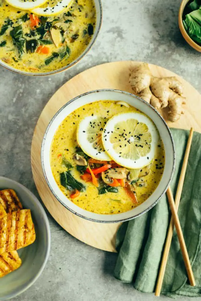 Thai soup (30 minutes) - vegan & gluten-free