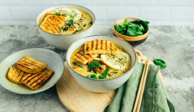 Thai soup (30 minutes) - vegan & gluten-free