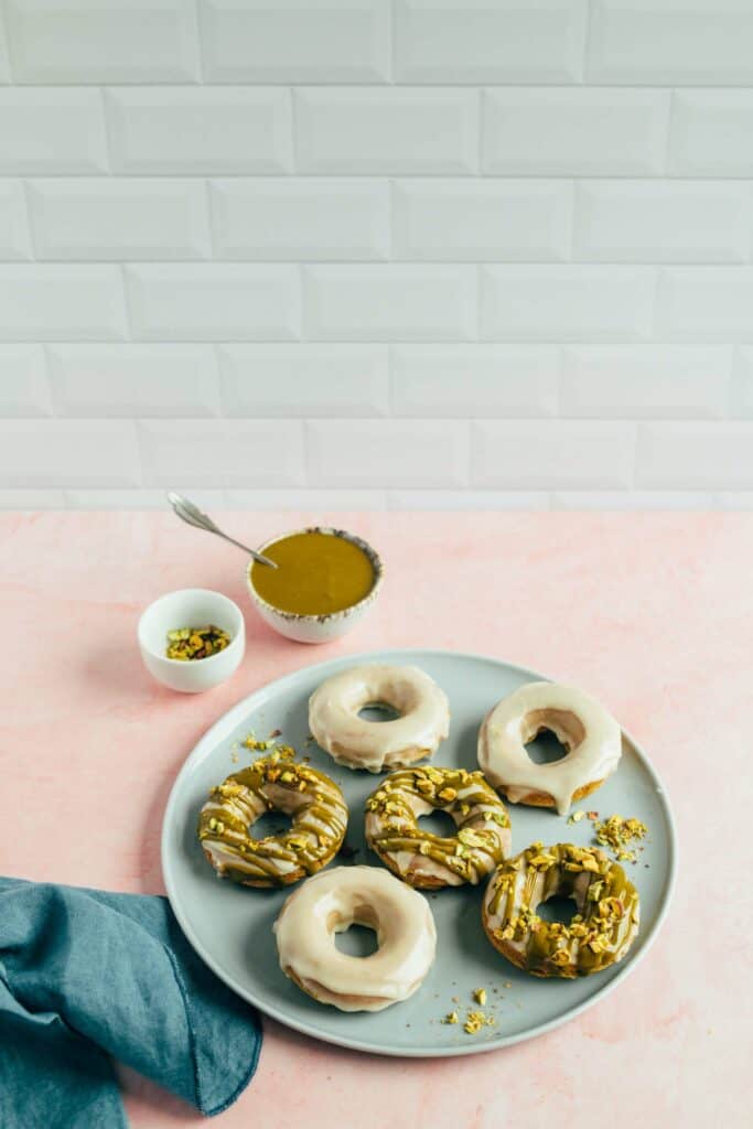 Baked Chocolate Cake Glazed Donuts (Gluten Free) - Basics with Bails