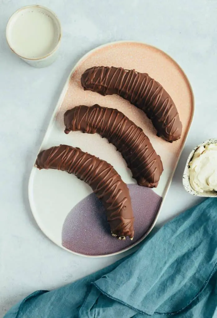 Vegan chocolate bananas recipe