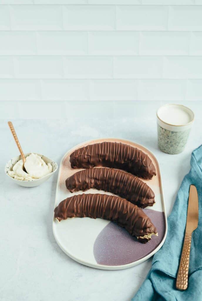 Vegan chocolate bananas recipe