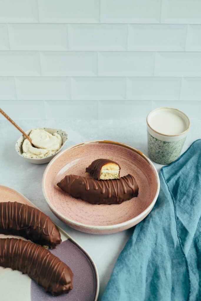 Vegan chocolate bananas recipe