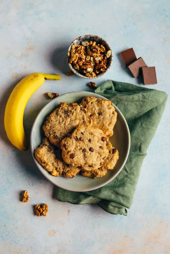 Chunky Monkey Cookies (20 minutes) v&gf