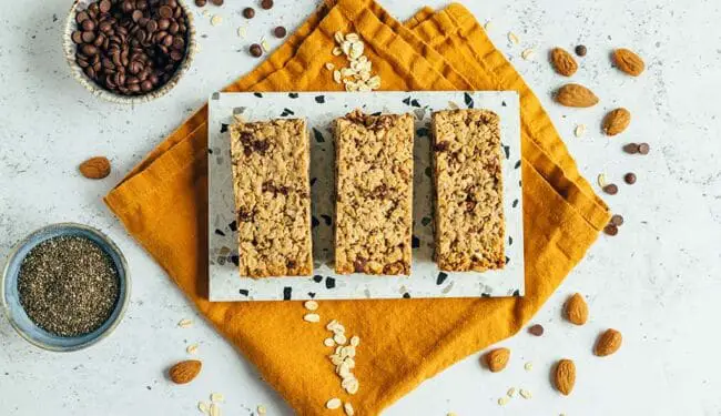 Granola slices (25 minutes) vegan & gluten-free