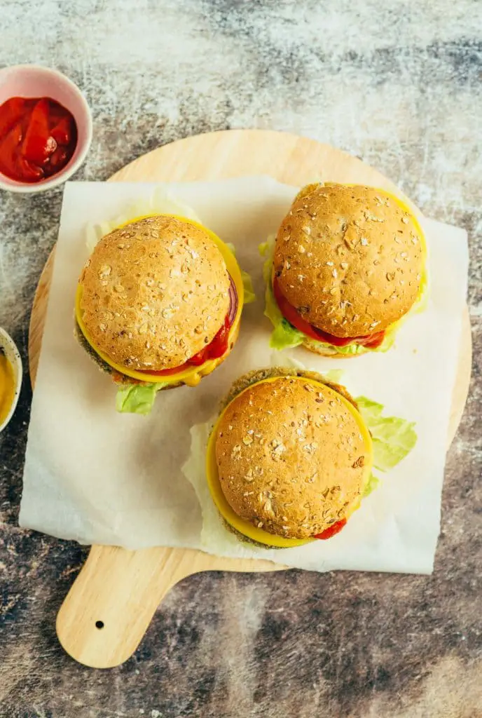 Portobello Burger (35 minutes) vegan