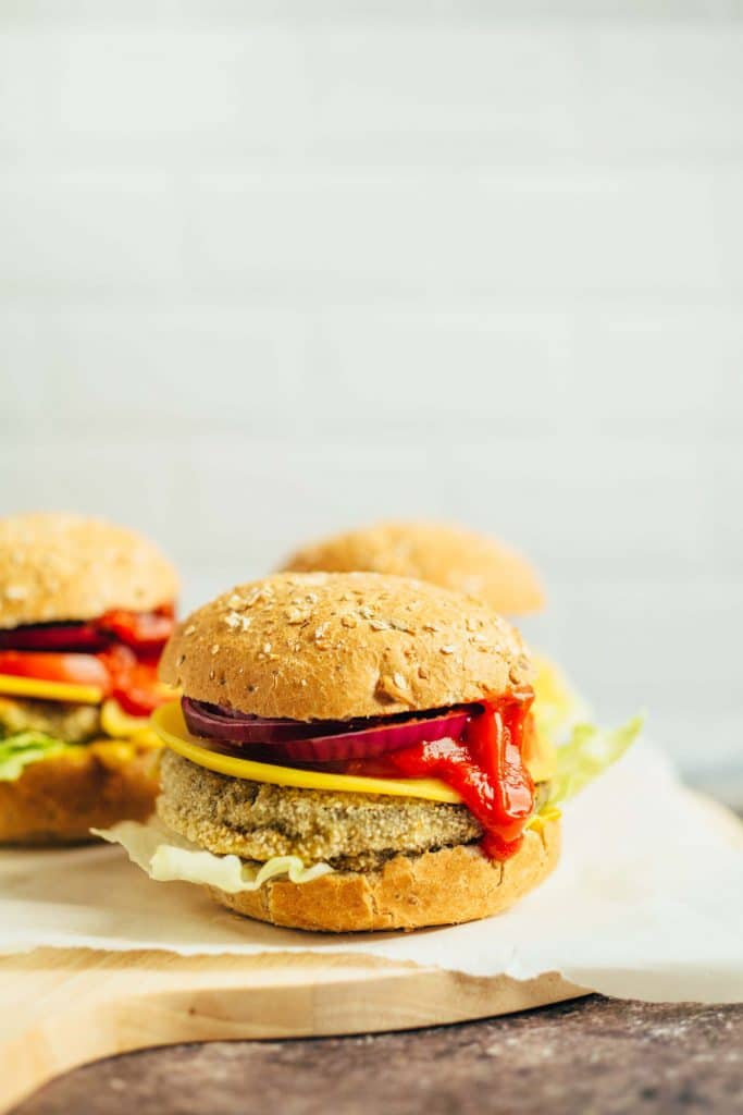 Portobello Burger (35 minutes) vegan