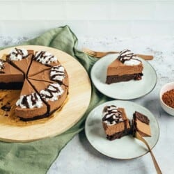Chocolate mousse cake (without flour)