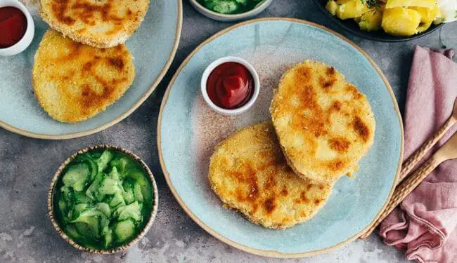 Celery cutlet vegan & gluten free