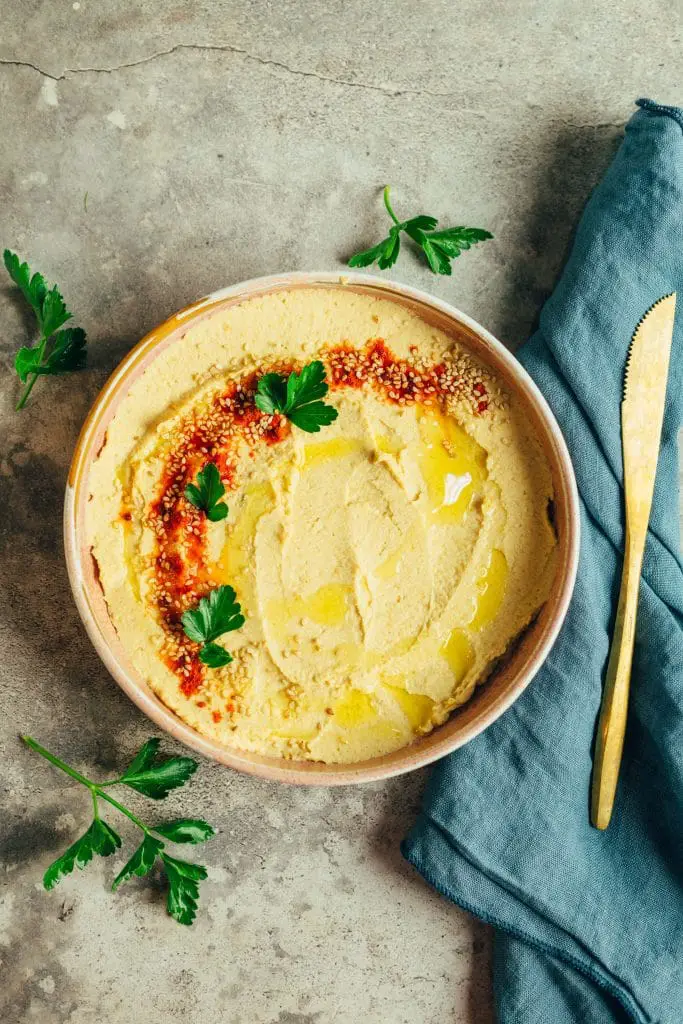 Vegan hummus classic (10 minutes)