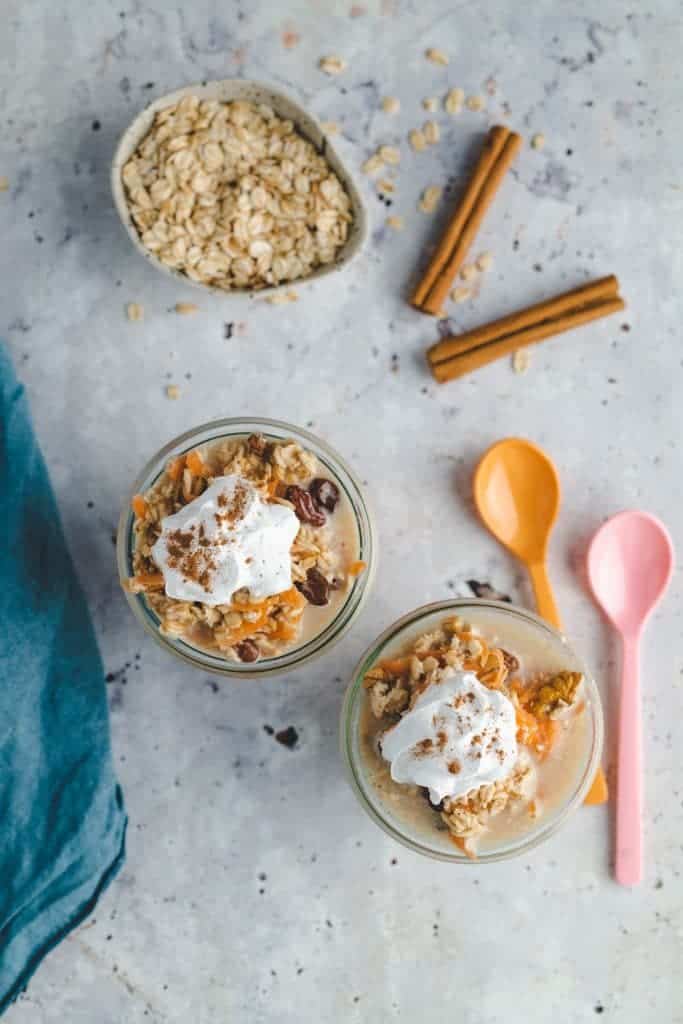 Carrot Cake Overnight Oats