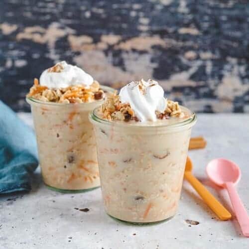 Carrot Cake Overnight Oats