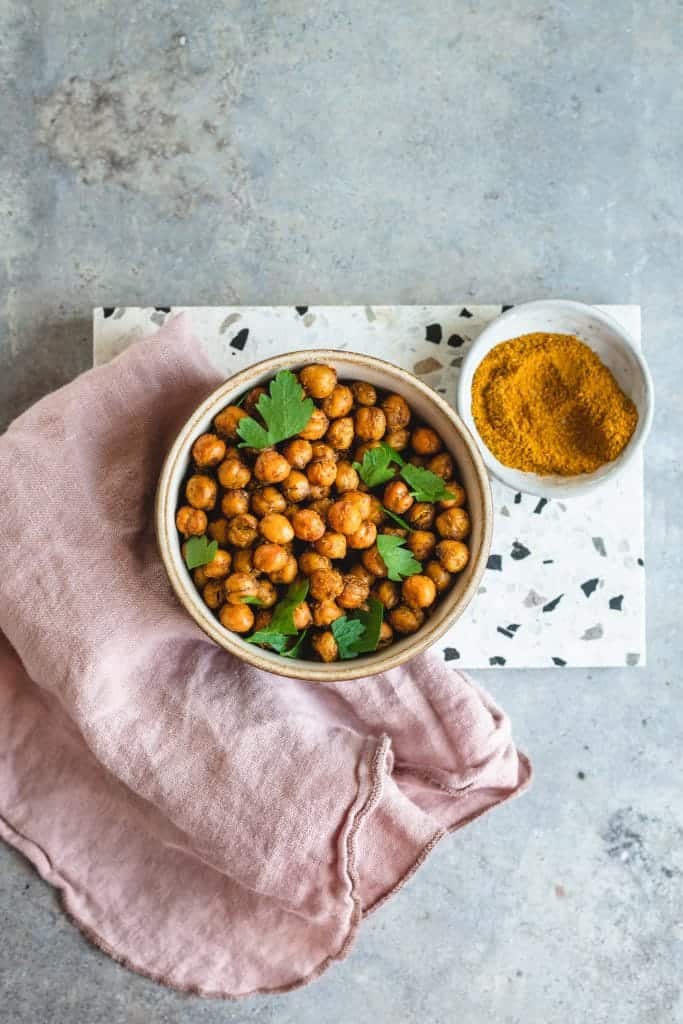 Chickpea croutons make yourself (How-to)
