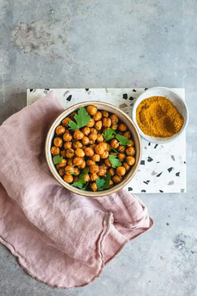 Chickpea croutons make yourself (How-to)