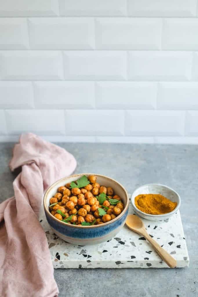 Chickpea croutons make yourself (How-to)