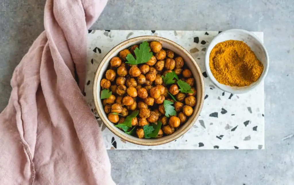 Chickpea croutons make yourself (How-to)