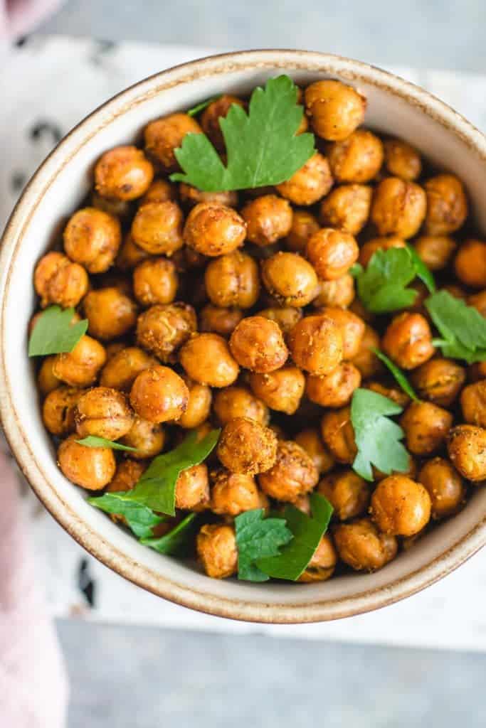 Chickpea croutons make yourself (How-to)