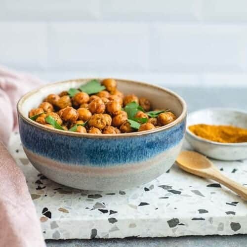 Chickpea croutons make yourself (How-to)